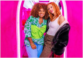 Host Daisy Dee mit Anna Ermakova