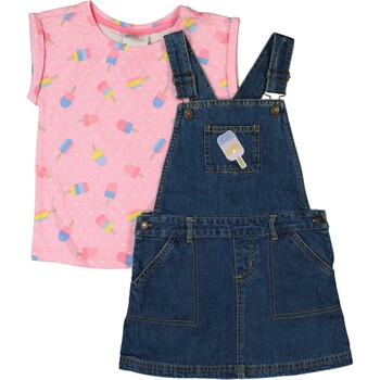 TK Maxx Kids Jeanskleid und Tshirt pink 16.99€