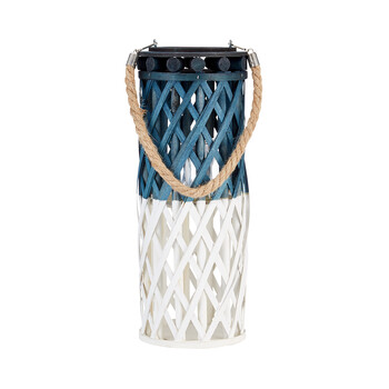 TK Maxx Blau und weiße Laterne