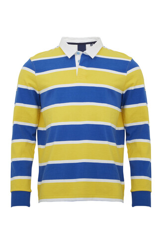 TK Maxx Rugbyshirt gelb blau 24.99€