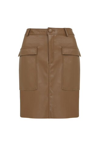 TK Maxx Brauner leder Rock 24.99€
