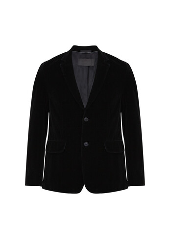 TK Maxx Männer schwarze samt jacke 64.99€