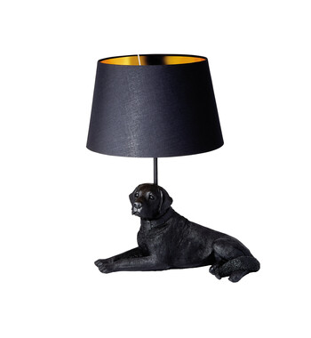 TK Maxx schwarzer labrador Lampe 44.99€