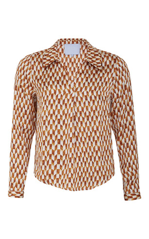 TK Maxx Gemusterte Bluse Orange 34.99€