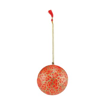 TK Maxx Metallische Papierweihnachtskugel (1) 4.49€
