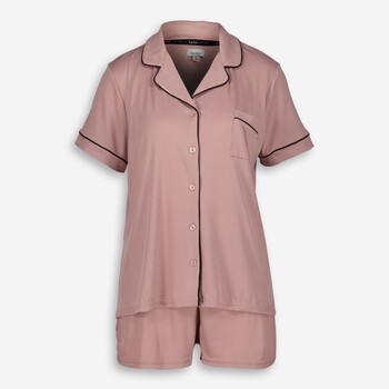TK Maxx pinkes geripptes Pyjama Set 17.99 Euro
