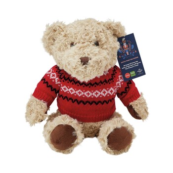 TK Maxx Teddybär mit Etikett Vorderseite 10.99€