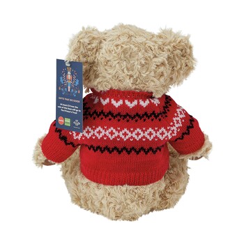 TK Maxx Teddybär mit Etikett Rückseite 10.99€