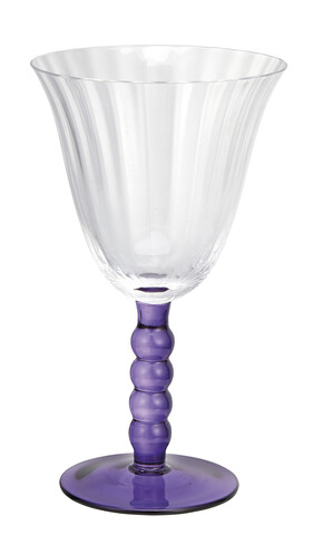 TK Maxx Weinglas mit lila Stiel 5.99€