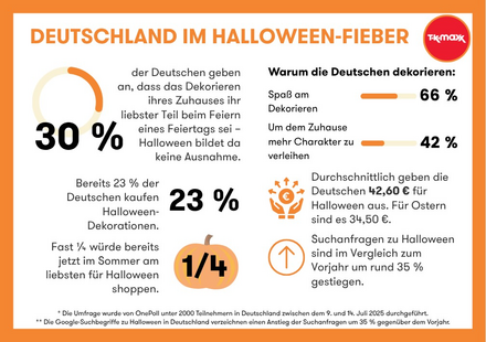 2025 TK Maxx Halloween-Studie Infografik