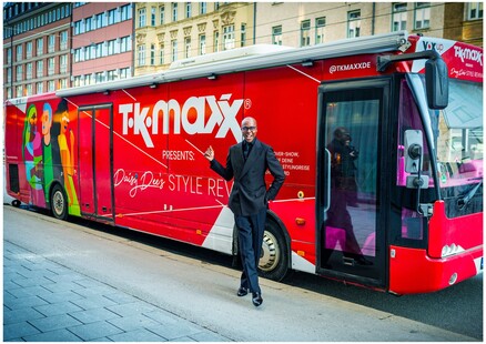 Celebrity Bruce Darnell Bus