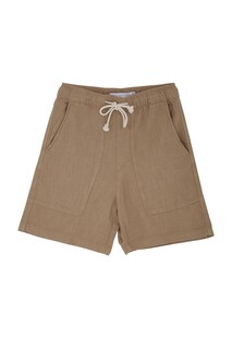 TK Maxx Braune Leinenshorts für Damen