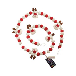 TK Maxx Rentiergirlande mit Etikett 14.99&euro;