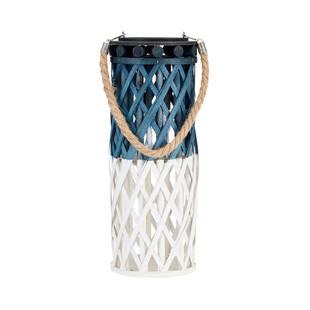 TK Maxx Blau und weiße Laterne