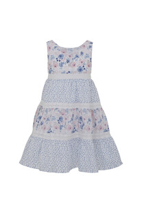 TK Maxx Kids Blumenkleid blau weiß 9.99&euro;