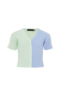 TK Maxx Croptop grün blau 12.99€