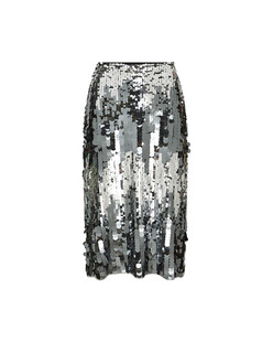 TK Maxx Silberner Paillettenrock 44.99€