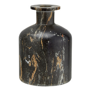 TK Maxx kleine schwarze Vase mit Marmormuster 12.99 &euro;