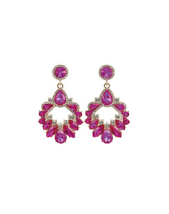 TK Maxx Funkelnde pinke Ohrringe 16.99€