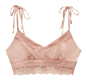 TK Maxx Bralett satin pink 12.99€