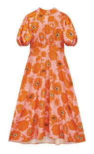 TK Maxx Blumenkleid pink orange 34.99€