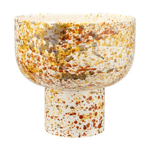 TK Maxx beigefarbene gesprenkelte Bodenvase 24.99 &euro;