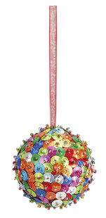 TK Maxx Baumkugel mit Pailletten 6.99&euro;