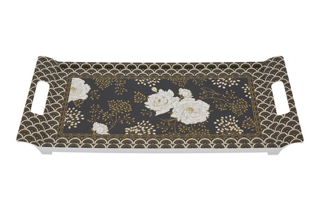 TK Maxx Tablett braun blumen 9.99&euro;