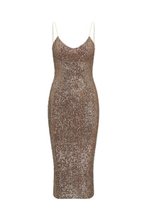 TK Maxx Beiges Glitzer-Kleid 29.99€