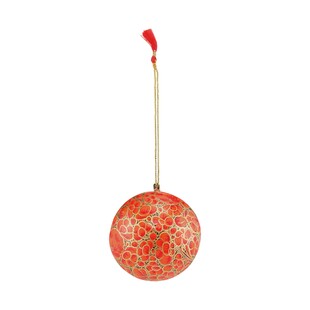 TK Maxx Metallische Papierweihnachtskugel (1) 4.49&euro;