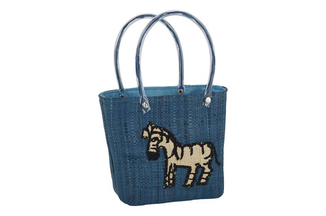 TK Maxx blaue Tasche mit Zebra 7.99 &euro;