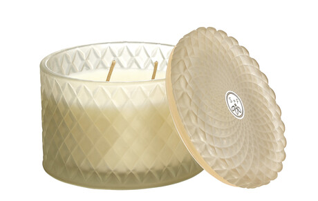 TK Maxx Beige Kerze im Glas mit Deckel 12.99&euro;